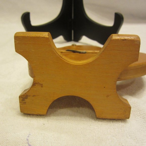 VTG HANDMADE WOODEN DUCK NOTE HOLDER, VERY CUTE - Picture 5 of 5